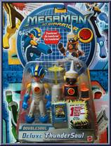 ThunderSoul from MegaMan NT Warrior - Doublesoul Deluxe manufactured by Mattel [Front]