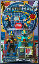 WindSoul from MegaMan NT Warrior - Doublesoul Deluxe manufactured by Mattel [Front]