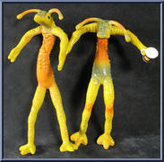 Neeble & Gleeble from Men In Black - Bendable Figures manufactured by Galoob [Loose]