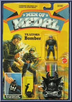 Bomber from Men of Medal - Traitors manufactured by Mattel [Front]