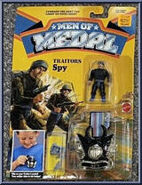 Spy from Men of Medal - Traitors manufactured by Mattel [Front]