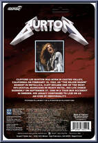 Cliff Burton (Flannel Shirt) from Metallica - ReAction Figures manufactured by Super7 [Back]