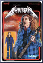 Cliff Burton (Flannel Shirt) from Metallica - ReAction Figures manufactured by Super7 [Front]