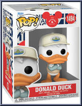 Donald Duck (Real Life Outfit) from Mickey and Friends - Pop! Vinyl Figures manufactured by Funko [Front]