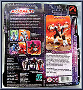 Acroyear from Micronauts - Series 1 manufactured by Palisades [Back]