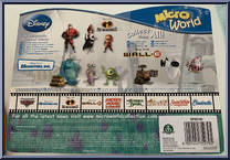 Monsters, Inc. from Micro World - Basic Series manufactured by Corinthian [Back]
