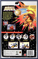 Evil Siege from Mighty Ducks - Extreme Battle Ducks manufactured by Mattel [Back]