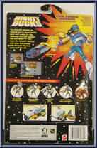 Nosedive (Puck Bomber) from Mighty Ducks - Extreme Battle Ducks manufactured by Mattel [Back]