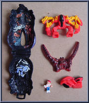 Zaps Beetlebrow from Mighty Max - Horror Heads manufactured by Blue Bird [Loose]