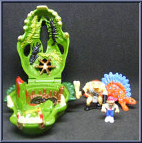 Versus Kronosaur from Mighty Max - Horror Heads manufactured by Blue Bird [Loose]