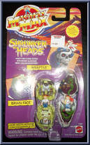 Wraptile / Brain Face from Mighty Max - Shrunken Heads manufactured by Blue Bird [Front]