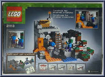 Cave from Minecraft - Basic Series manufactured by Lego [Back]