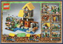 Farm Cottage from Minecraft - Basic Series manufactured by Lego [Back]