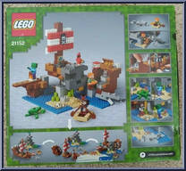 Pirate Ship Adventure from Minecraft - Basic Series manufactured by Lego [Back]