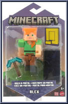 Alex from Minecraft - Build-A-Portal manufactured by Mattel [Front]