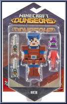 Hex from Minecraft - Basic Series manufactured by Mattel [Front]