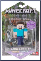 Steve from Minecraft - Caves & Cliffs manufactured by Mattel [Front]