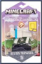 Wolf from Minecraft - Build-A-Portal manufactured by Mattel [Front]