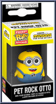 Pet Rock Otto from Minions - Pop! Keychains manufactured by Funko [Front]