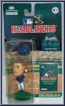 Chipper Jones from MLB Headliners - 1996 Season manufactured by Corinthian [Front]
