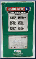 Kerry Woods from MLB Headliners - 1999 Season - XL manufactured by Corinthian [Back]