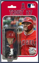 Mike Trout (Angels) from MLB - Bobble-Heads manufactured by Imports Dragon [Front]