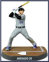 Nolan Arenado (Rockies) from MLB - 2018 Series manufactured by Imports Dragon [Loose]