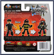 Fire Fighters from Mobile Action Extreme - Minimates - Elite Heroes - Wave 2 manufactured by Diamond Select [Back]