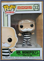 Mr. Monopoly (In Jail) from Monopoly - Pop! Vinyl Figures manufactured by Funko [Front]