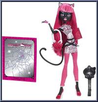 Catty Noir from Monster High - New Scaremester manufactured by Mattel [Loose]