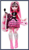 Draculaura (Fearidescent) from Monster High - Skulltimate Secrets manufactured by Mattel [Loose]
