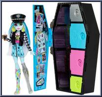 Frankie Stein from Monster High - Skulltimate Secrets manufactured by Mattel [Loose]