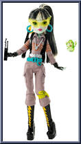 Frankie Stein (Ghostbusters) from Monster High - SDCC manufactured by Mattel [Loose]