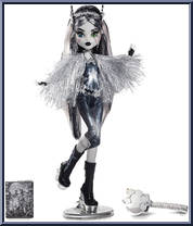 Frankie Stein (Voltageous) (Grayscale) from Monster High - SDCC manufactured by Mattel [Loose]