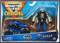 Son-uva Digger / Scrap from Monster Jam - Creatures - Basic Series manufactured by Spinmaster [Front]