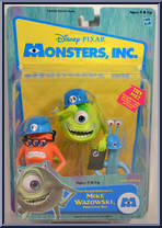 Mike Wazowski, Frungus & Ray from Monsters, Inc - Basic Series manufactured by Hasbro [Front]