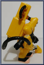 Red Alert C.D.A. Agent from Monsters, Inc - Basic Series manufactured by Hasbro [Loose]
