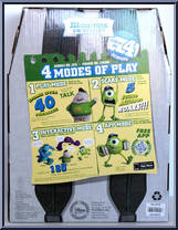 Squishy from Monsters University - Speak-N-Scare manufactured by Disney [Back]