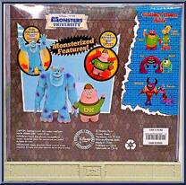 Sulley / Squishy from Monsters University - Basic Series manufactured by Disney [Back]