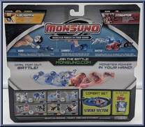 Airchopper (S.T.O.R.M.) vs Stingapede (Eklipse) from Monsuno - VS 2-Packs manufactured by Jakks Pacific [Back]