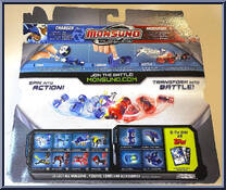 Charger (Core-Tech) vs Moonfire (Eklipse) from Monsuno - VS 2-Packs manufactured by Jakks Pacific [Back]