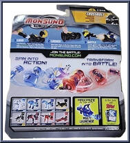 Crossbolt (S.T.O.R.M.) from Monsuno - Basic Series manufactured by Jakks Pacific [Back]