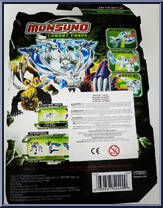 Driftblade (Strike Gear Pack) from Monsuno - Basic Series manufactured by Jakks Pacific [Back]