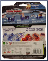 Glowblade from Monsuno - Surge Edition manufactured by Jakks Pacific [Back]