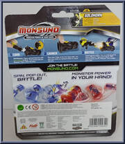 Goldhorn (S.T.O.R.M.) from Monsuno - Basic Series manufactured by Jakks Pacific [Back]