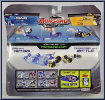 Longfang (Core-Tech) vs Hydro (S.T.O.R.M.) from Monsuno - VS 2-Packs manufactured by Jakks Pacific [Back]