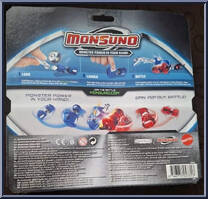 Quickforce (Core-Tech) vs Spiderwolf (Eklipse) from Monsuno - VS 2-Packs manufactured by Jakks Pacific [Back]