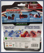 Spiderwolf from Monsuno - Surge Edition manufactured by Jakks Pacific [Back]