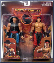 Kung Lao / Liu Kang from Mortal Kombat - 2-Packs manufactured by Jazwares [Front]