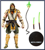 Scorpion from Mortal Kombat - Basic Series manufactured by McFarlane [Loose]